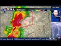 April 27 2024 live texas tornadosevere weather coverage via texasweathercenter