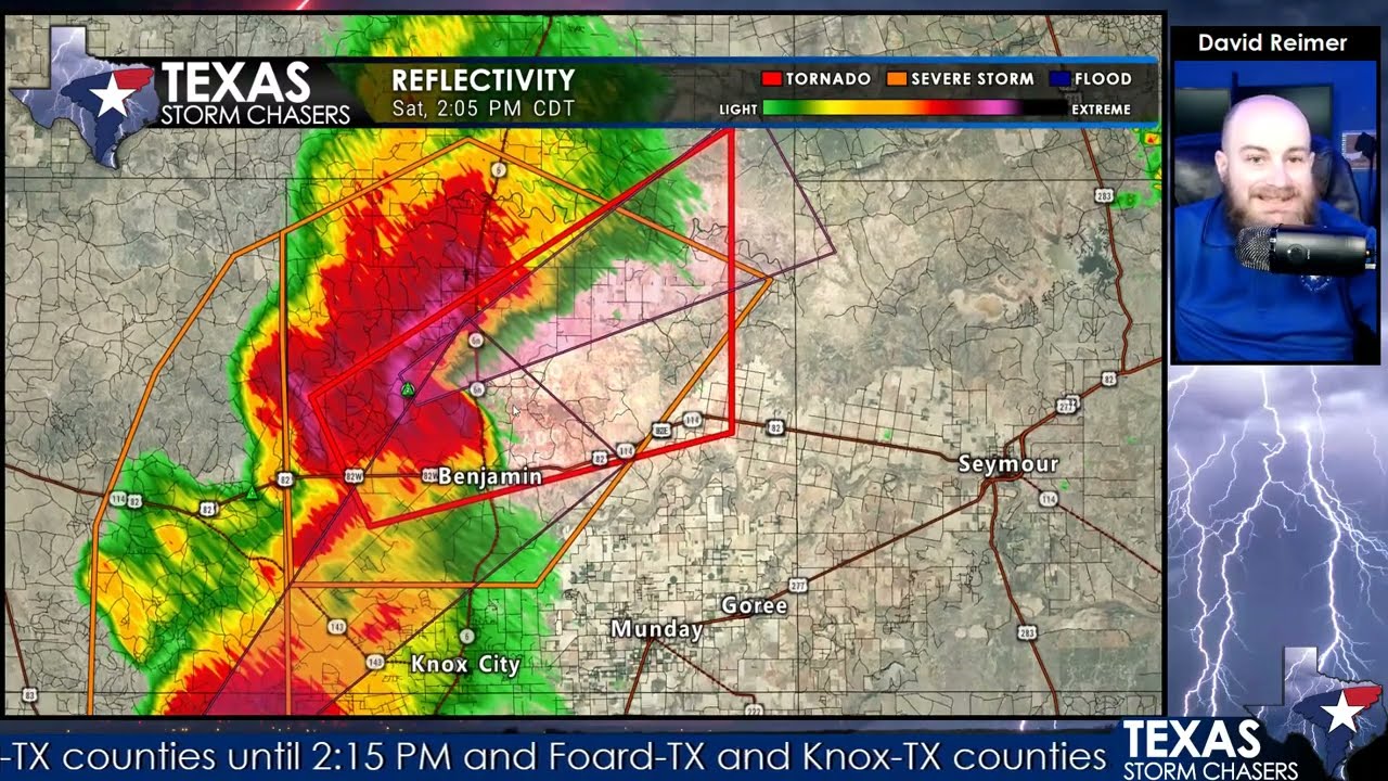 April 27, 2024 LIVE Texas Tornado/Severe Weather Coverage via @TexasWeatherCenter