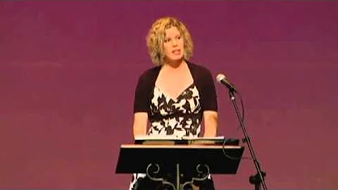 Tracy Jensen reading "I'm My Mother's Daughter"