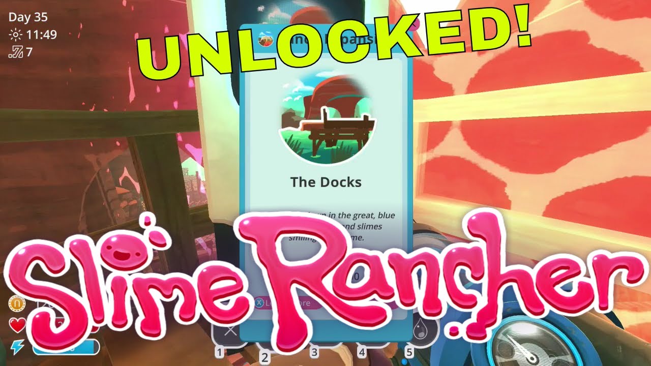 THE DOCKS! NEW LOCATION! - SLIME RANCHER | Episode 17