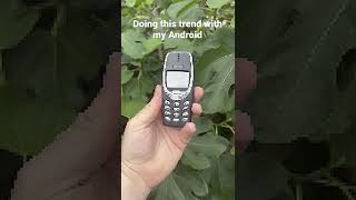 Doing This Trend With My Android #Shorts