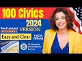New! 100 Civics Test Questions &amp; Answers for US Citizenship Interview 2024 Full Answers