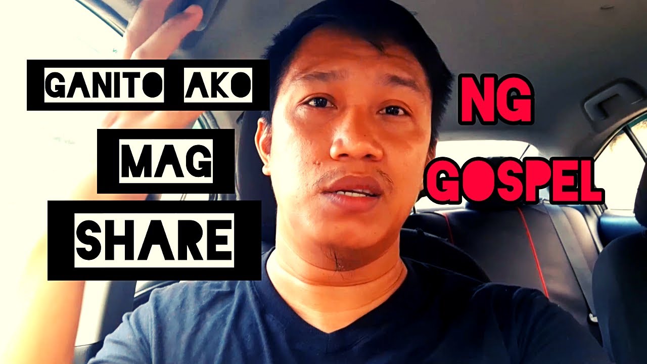 Epektibong pag share ng gospel sa parents,stangers at closed friends.