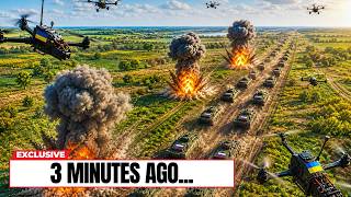 Russian Convoy Thought It Was Safe… Then FPV Drones Hit