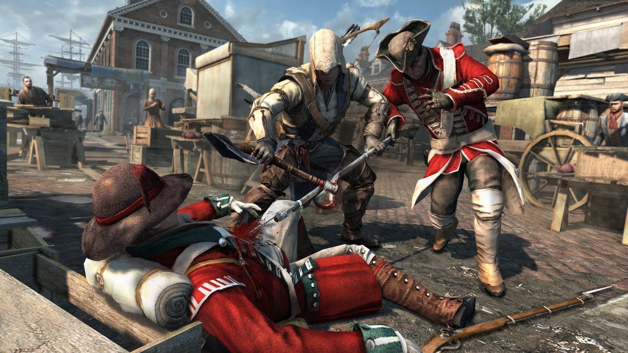 Assassin's Creed III презентация геймплея Е3 2012