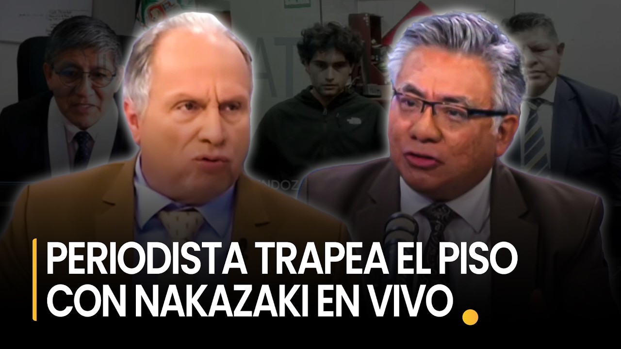 PERIODISTA ARREMETE CONTRA NAKAZAKI ABOGADO DE ADRÁN VILLAR EN EL CASO LIZETH MARZANO