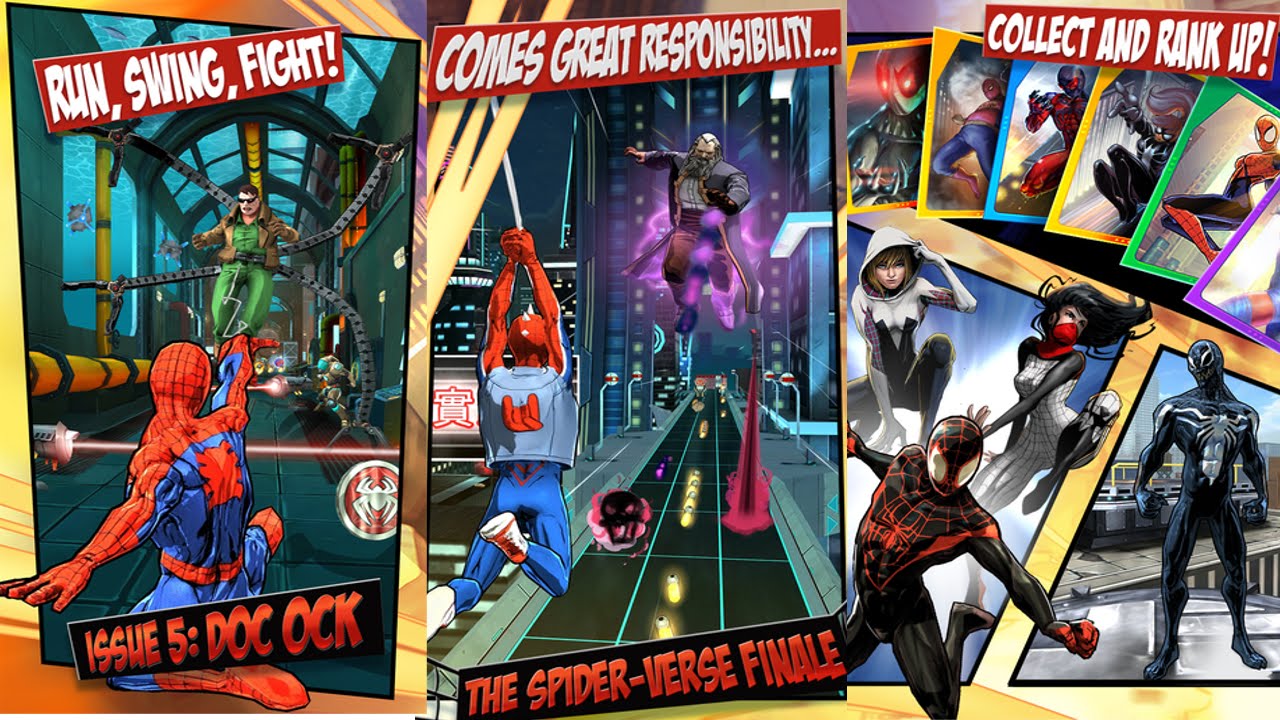 download spider man unlimited game