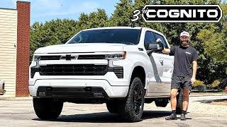Clean & Simple 2025 Chevrolet Silverado 1500 3 Cognito Lift Kit, 34 Nitto Recon Grappler Tires