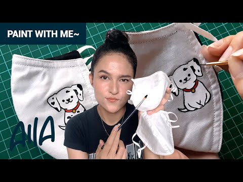 Paint With Me | Masker Lukis Dalmatian