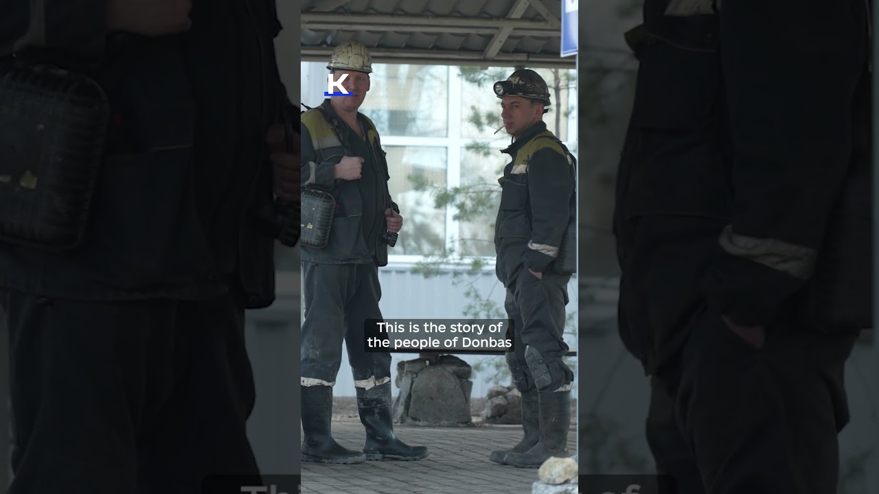 With Ukrainian coal miners working near the front line