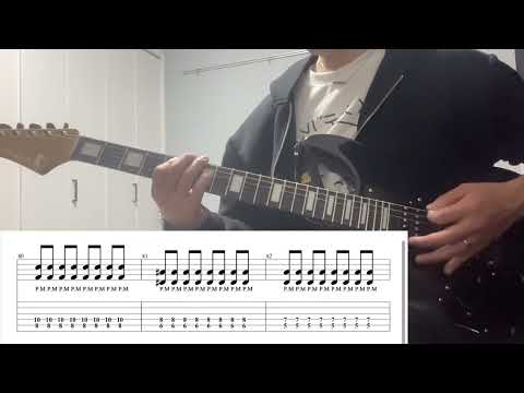 【TAB譜】惑星ループ/Eve feat.ナユタン星人 バッキング ギター Guitar cover 弾いてみた