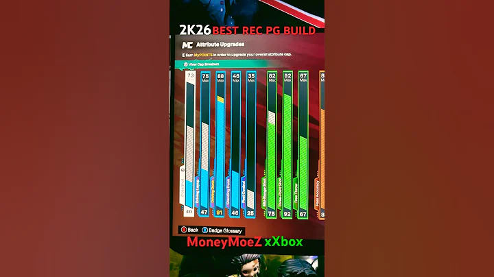 BEST 2K26 PG BUILD 🔥#2k #2k26 #2kcommunity #2kbuild #nba #nba2k #xbox #ps #ps5 #games  #gaming