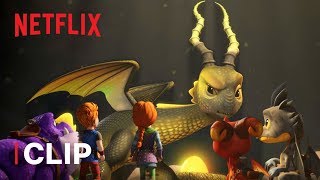 The Golden Blast 🔥 Dragons: Rescue Riders | Netflix Jr