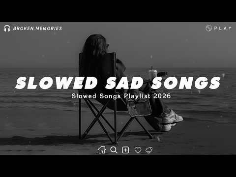 Slowed Sad Songs 💔 Sad Songs That Make You Cry Instantly | Sad Love Songs 2026 For Broken Hearts