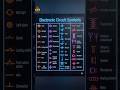 Electronic circuit symbols