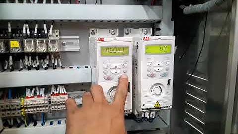 Cách cài đặt nút nhấn ngoài biến tần ABB