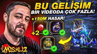 MİSALİ2 BİR VİDEO YAPILACAK MAX. GELİŞİM! VARIMIZLA YOĞUMUZLA HASARA OYNADIK!!! | Metin2 - Misali2