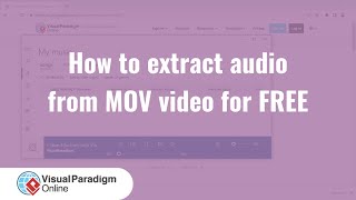 How to Extract Audio from MOV Video for FREE screenshot 2