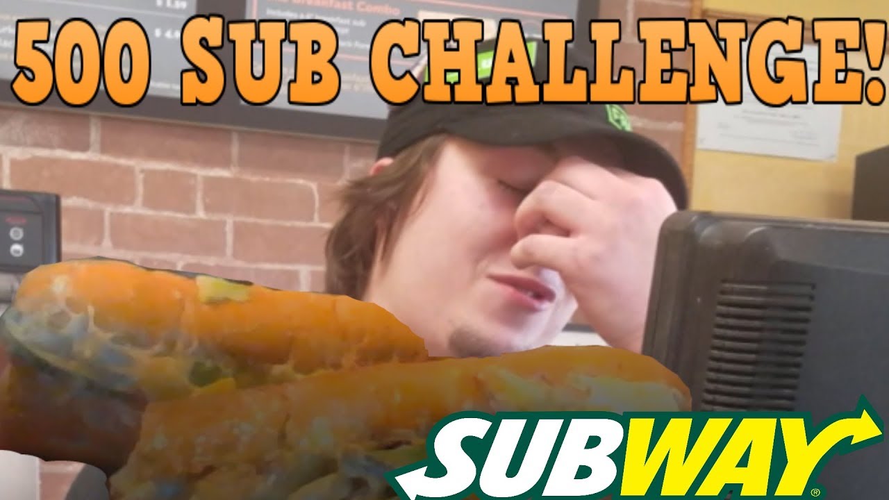 500 SUB SPECIAL! SUBWAY SANDWICH WITH ALL THE TOPPINGS! YouTube