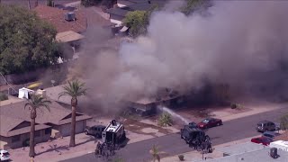 LIVE: 'Very active' police situation in Tempe; house on fire