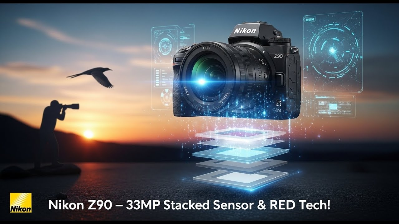Nikon Z90 Confirmed? 33MP Stacked Sensor & RED Tech LEAKED!