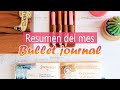 BULLET JOURNAL - Resumen Agosto + Wooden Sketchbox de Galen Leather