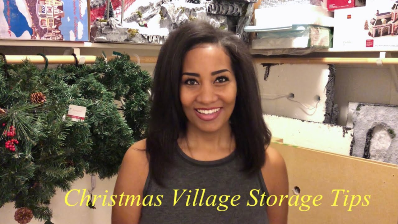 Tips for Storing Christmas Village Landscapes YouTube
