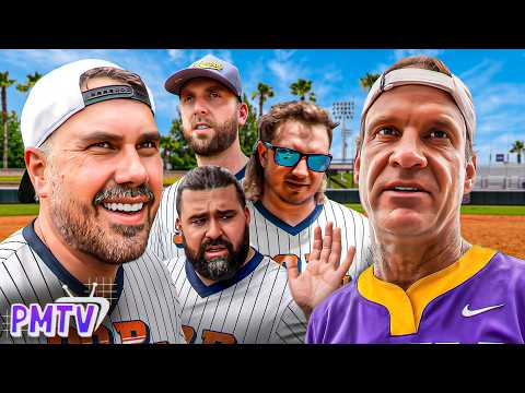 Thumbnail for We Challenged Lane Kiffin To A Softball Game At Tiger Park