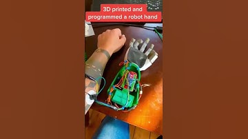 3D printed robot hand! Wait for it    instagram technology #shorts