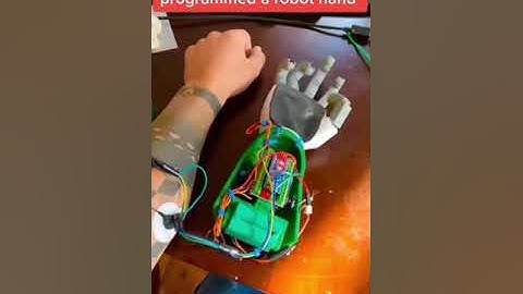 3D printed robot hand! Wait for it    instagram technology #shorts