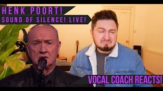 Vocal Coach Reacts! Henk Poort! Sound Of Silence! Live!