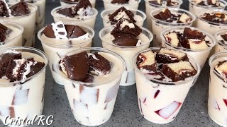 Receta Gelatina pingüino y gansito