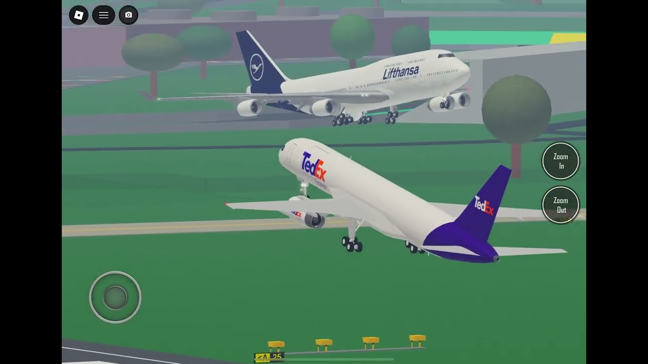 Plane spotting at Greater Rockford (Roblox PTFS)