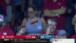 Dayton #33 Ryan Mikesell vs Kansas 11 27 2019