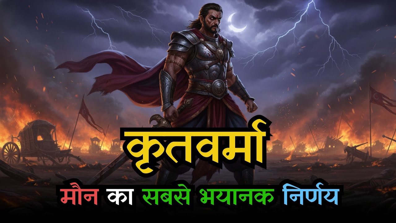 Kritavarma: The Silent Warrior of Mahabharata | A Story of Loyalty, Guilt & Destiny 