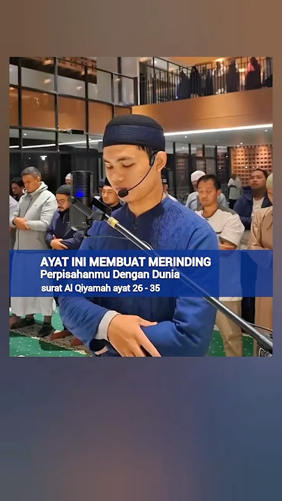 Surah Al-Qiyamah ayat 26-35 #quran #shorts