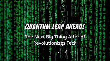 The Revolution After AI: Quantum Computing