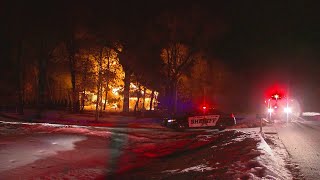 Family Escapes East Bethel House Fire