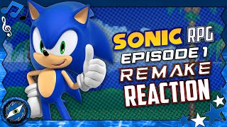 SONIC RPG Episode 1 Remake Dubbed - REACTION