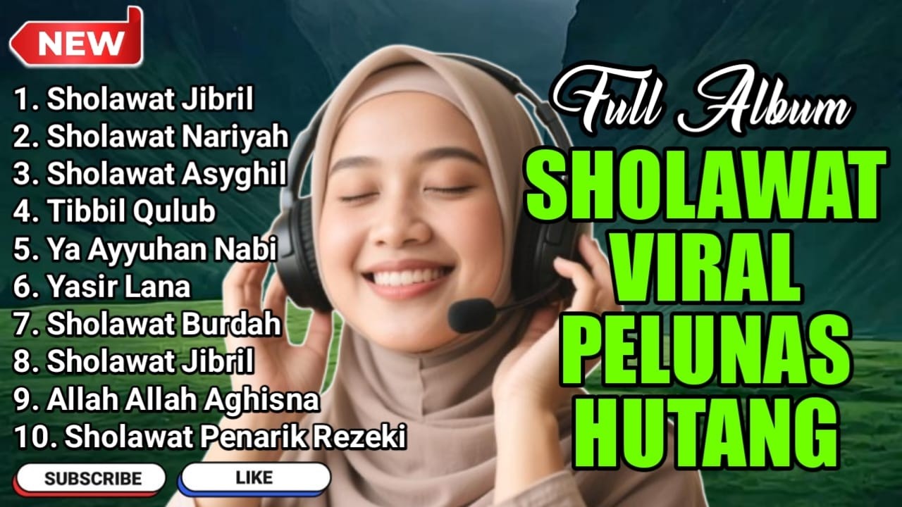 SHOLAWAT JIBRIL PEMBUKA PINTU REZEKI Bismillahirrahmanirrahim SHOLAWAT NABI MERDU TERBARU 2026