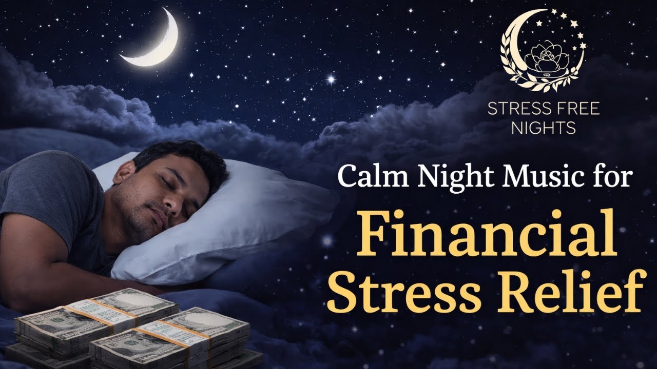 Calm Night Music for Financial Stress Relief