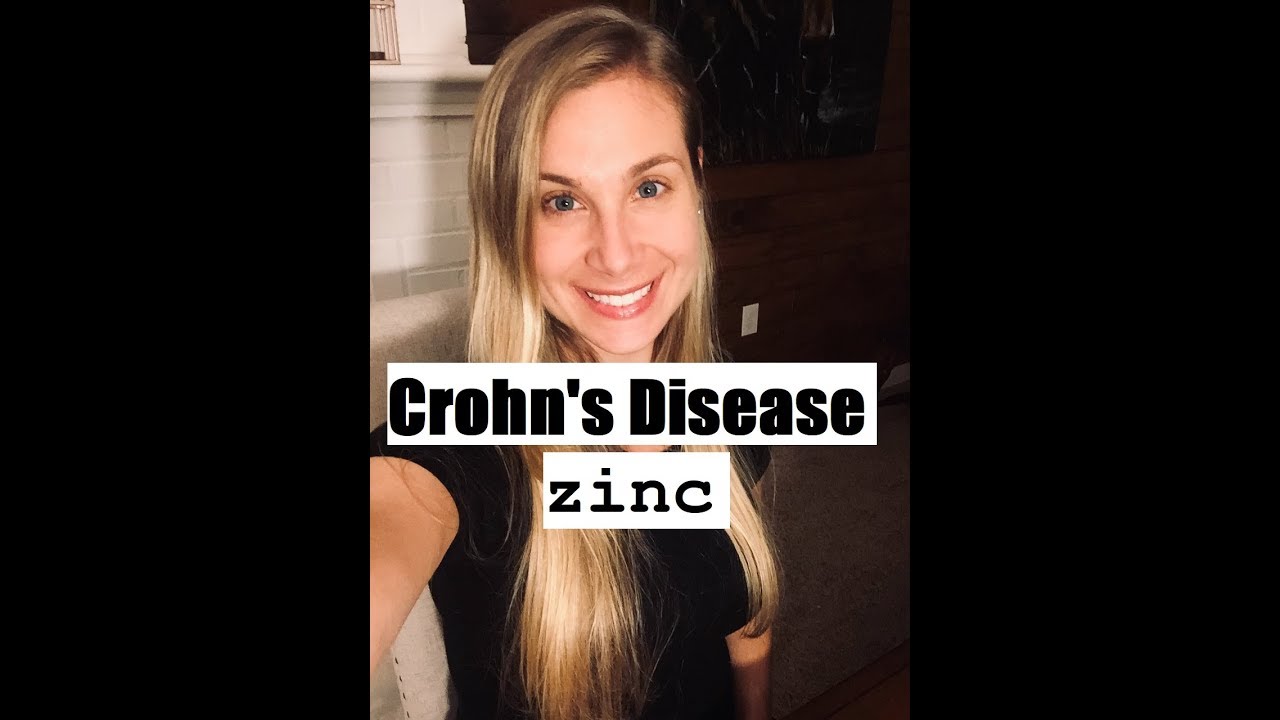 CROHN'S DISEASE DEFICIENCY Zinc Prevention COLITIS Registered