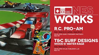 R.C. Pro-Am and T&C Surf Designs retrospective: Grody to the NES Max | NES Works #075 screenshot 3