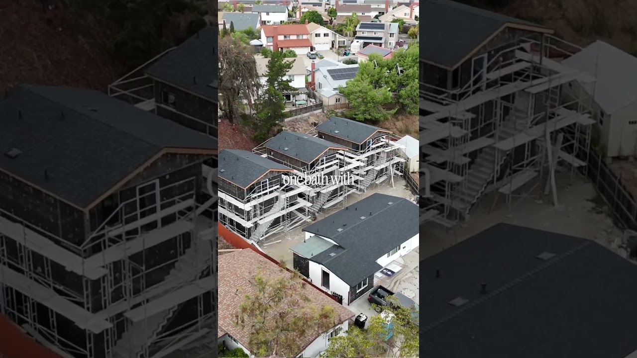 Multifamily Project in Progress in Clairemont, San Diego