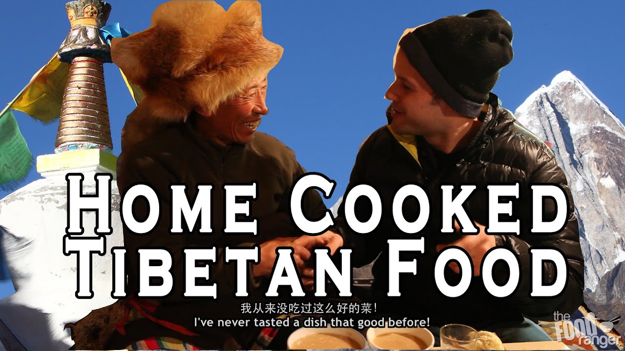 Amazing Tibetan Food Feast - Eating In A Tibetan Home! | The Food Ranger