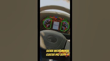 Eicher instrumental cluster.             Eicher displays pro 3019 🚚