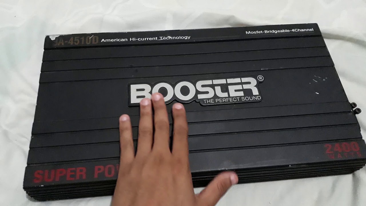 BOOSTER BA-4510D アンプ 2400W