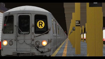 OpenBve Run Multiplayer RP: R46 R Train to Bay Ridge 95th Street