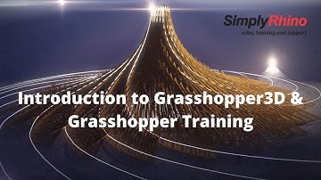 Introduction to Grasshopper3D and Grasshopper Training from Simply Rhino