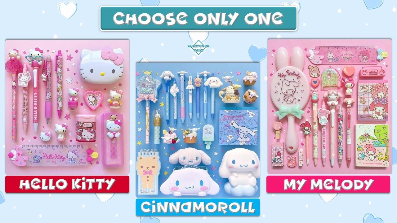 Cinnamoroll gift set 💙🤍